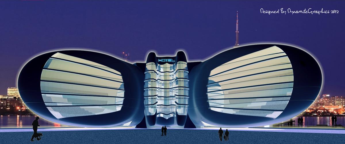 Hotel-Night Concept