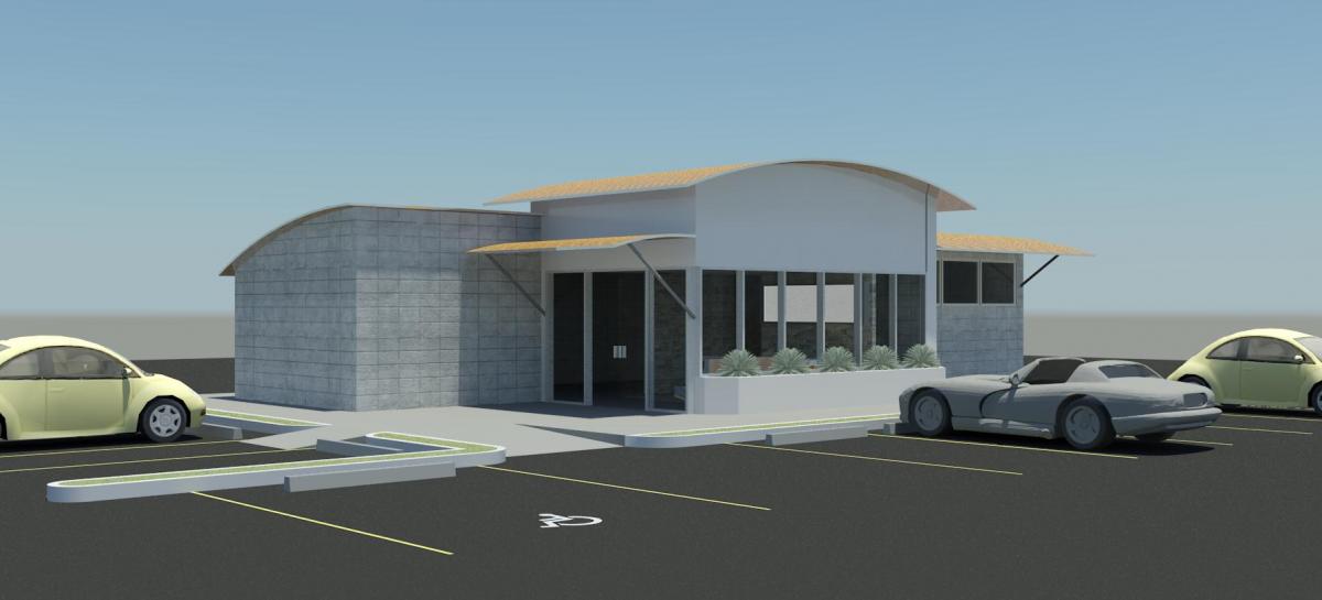 Pizza Shop (Rough Render)