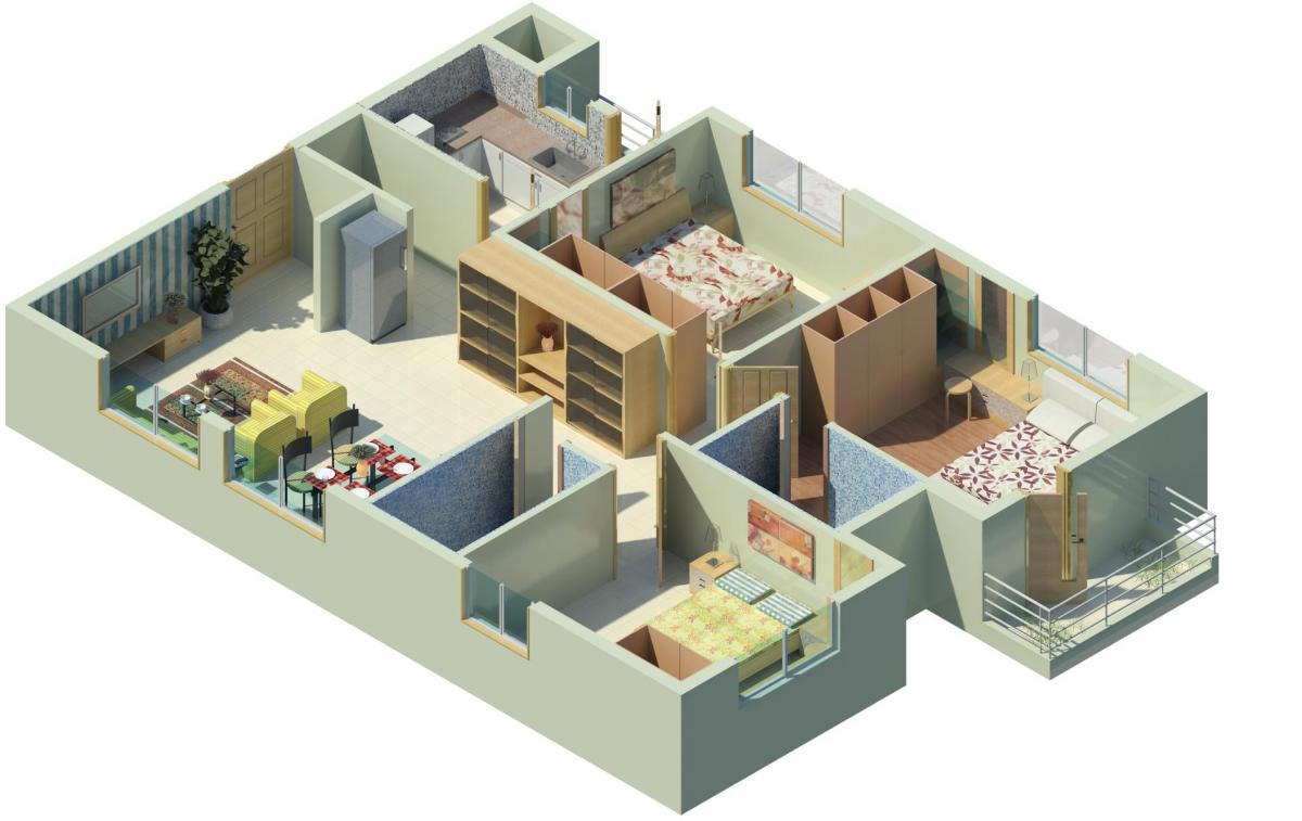 flat interior -4