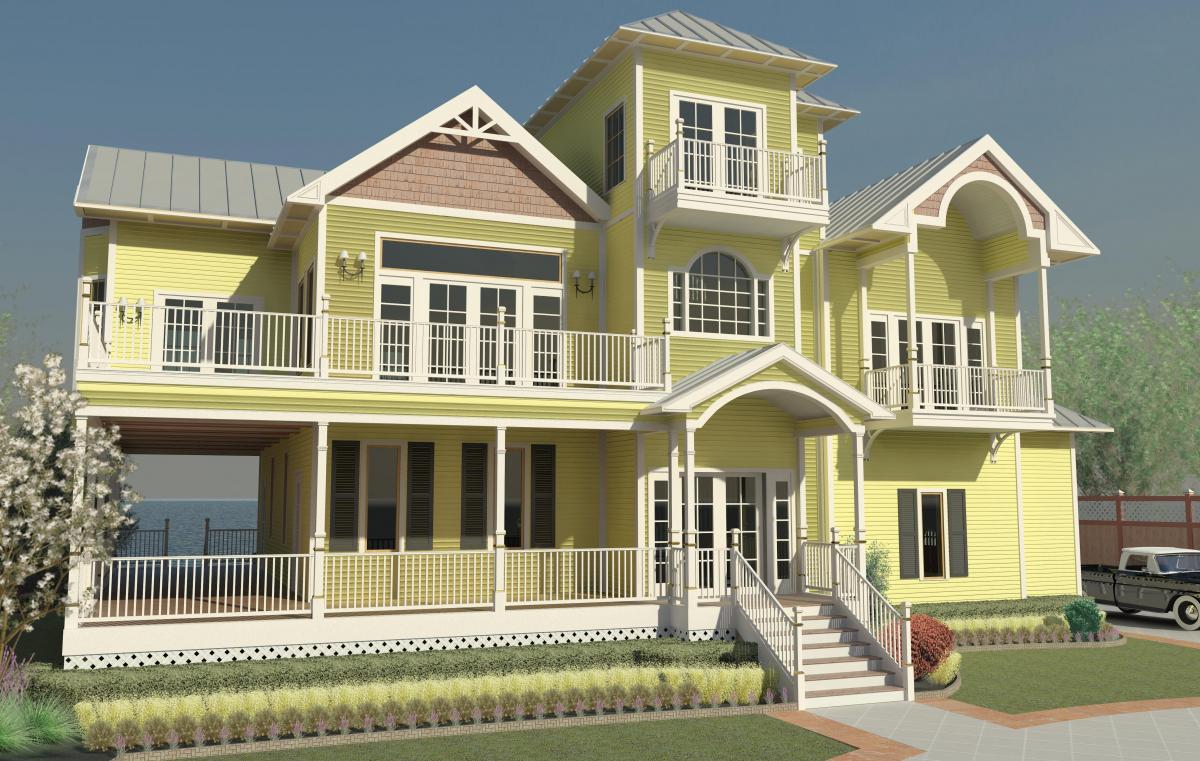 Capecod Front View