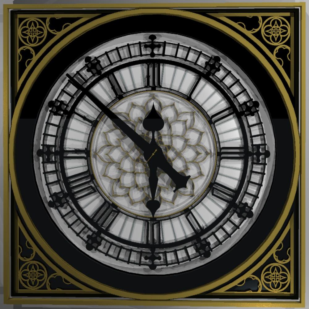 Big Ben Clock Face