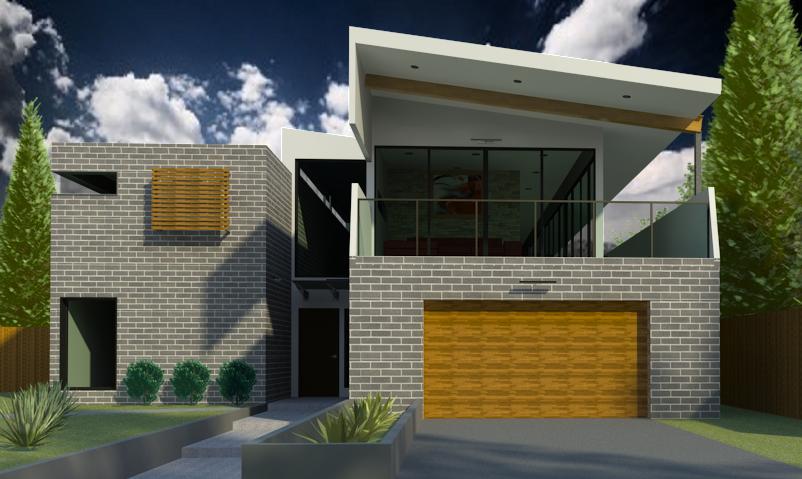Front Render - Day