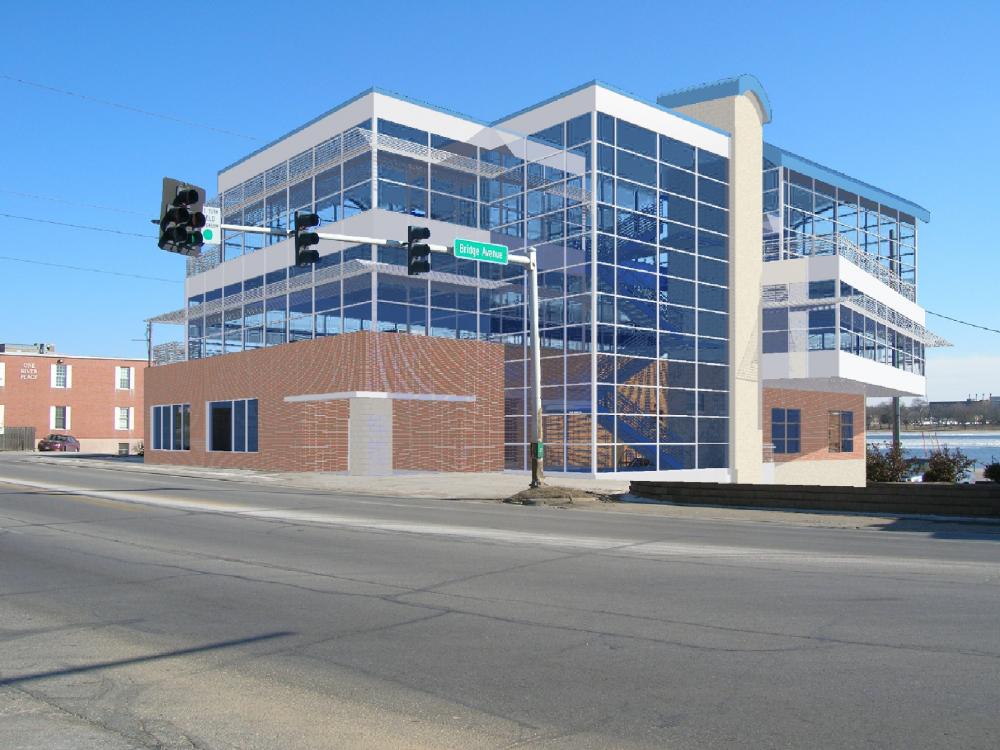 Office building addition/renovation (exterior)