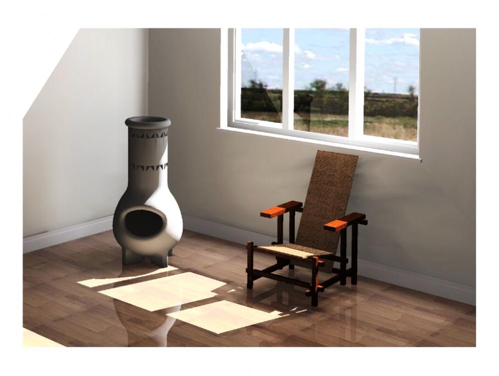 Radiosity render