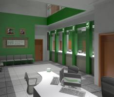 Banking hall