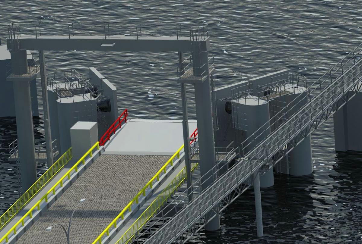 Industrial Loading Ramp