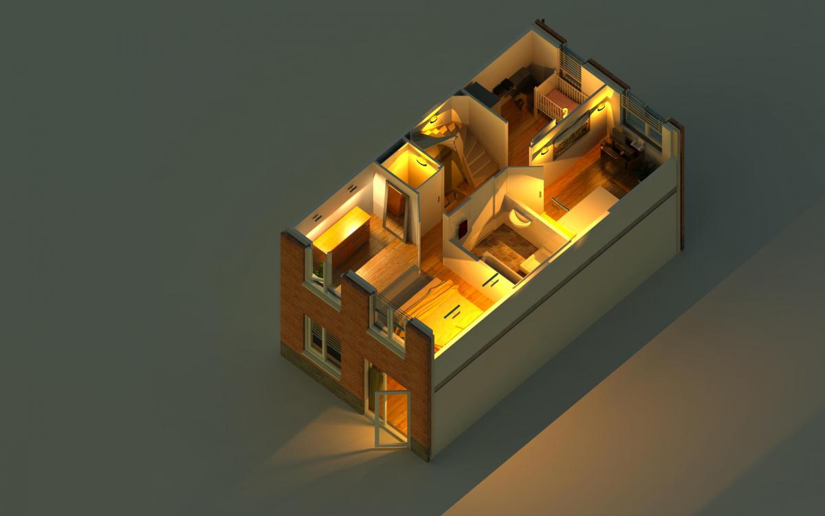 Floorplan render