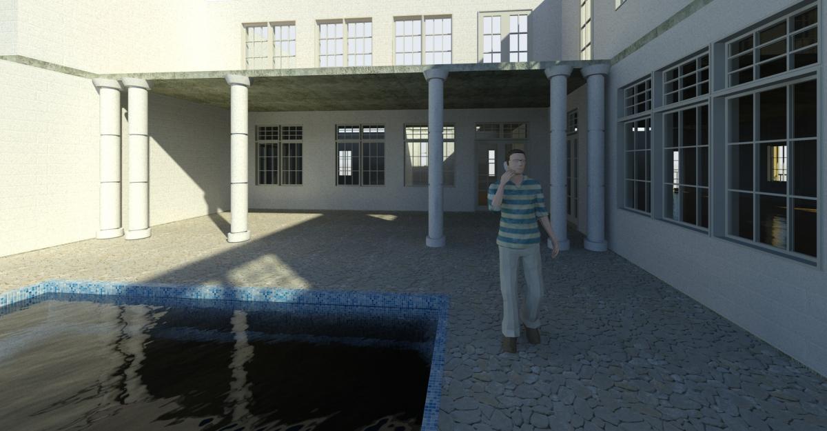 Pool´s view + covered patio