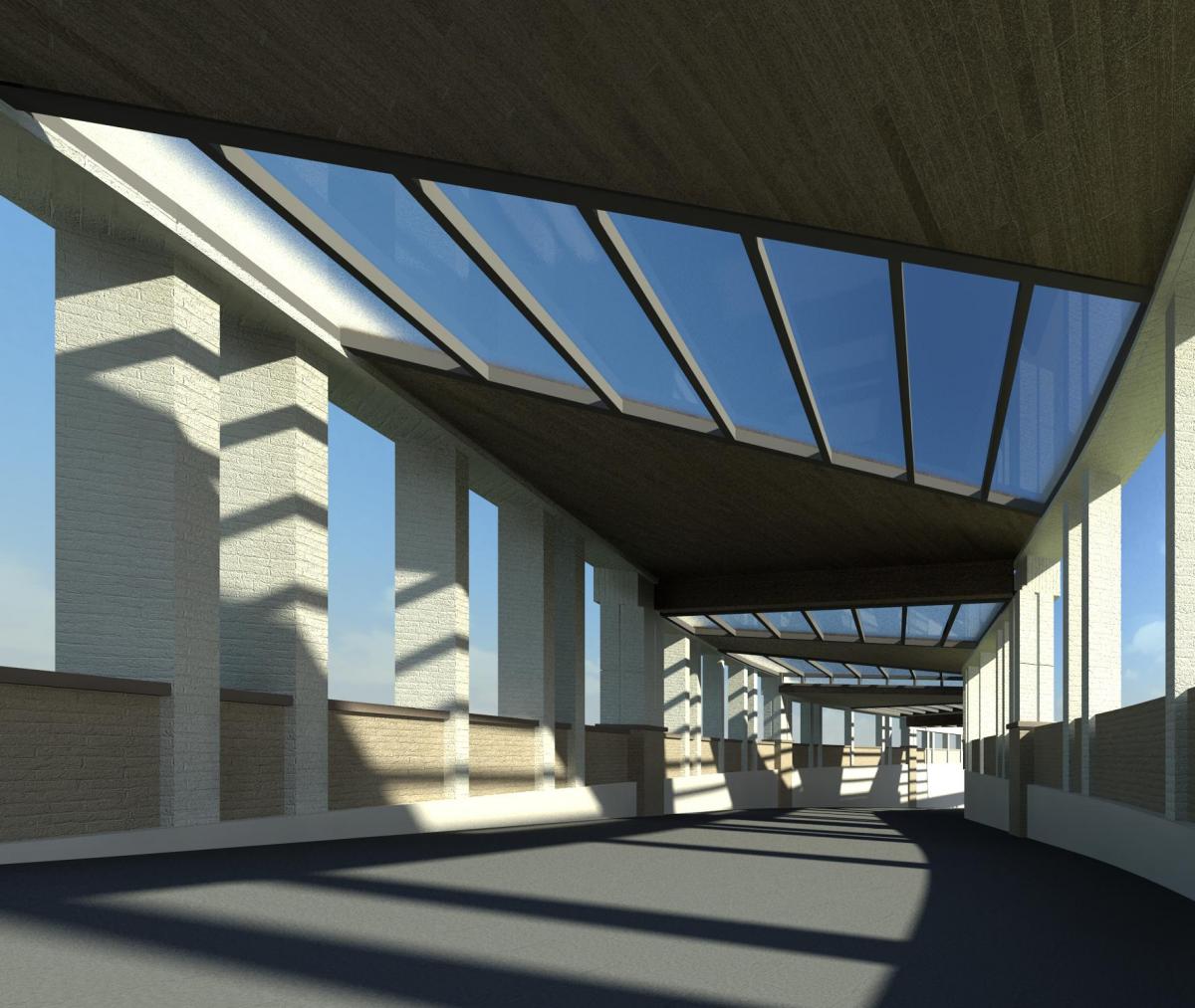parking entrance