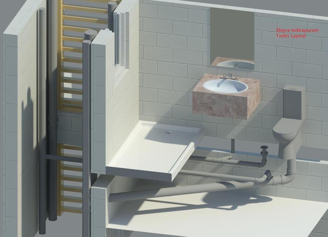 Toilet layout