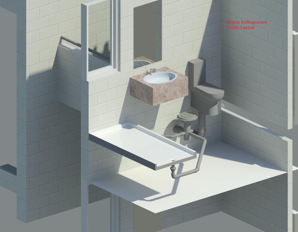 Toilet layout