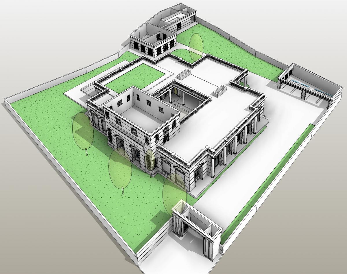 NeoClassical Family Vacation Home - India