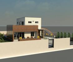 Modern 2 storey - day
