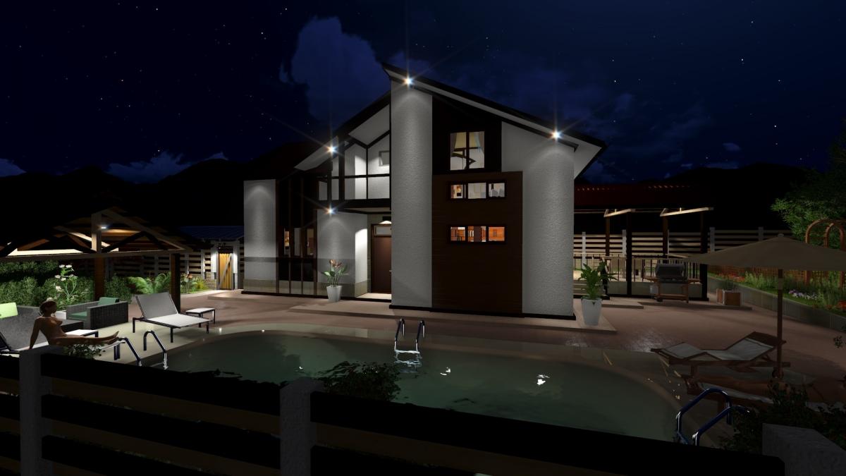 Lumion rendering night