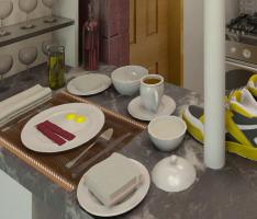 simple kitchen