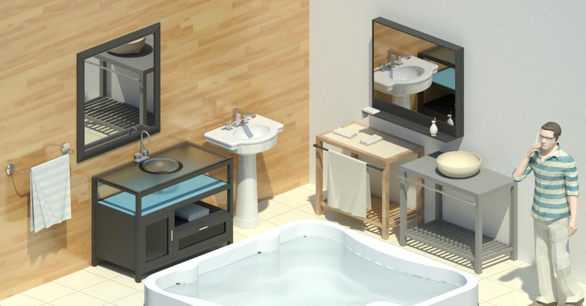 Bathroom furnitures