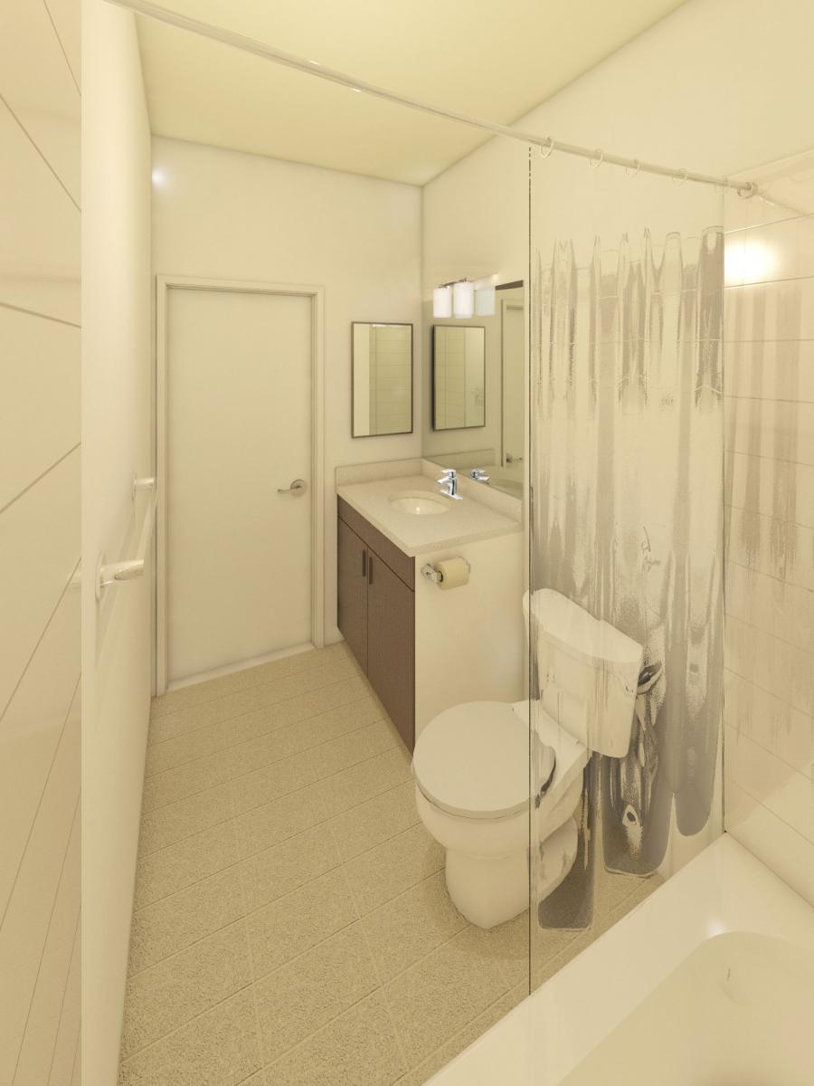 Bathroom of apartment