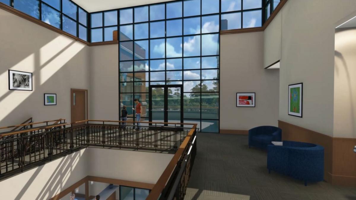 School Administration interior