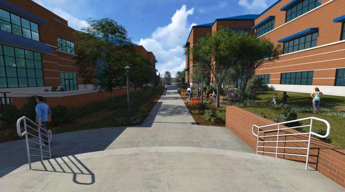 School Courtyard