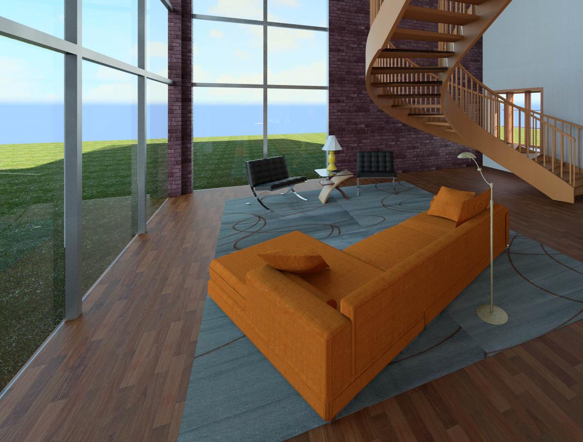Living Room Rendering
