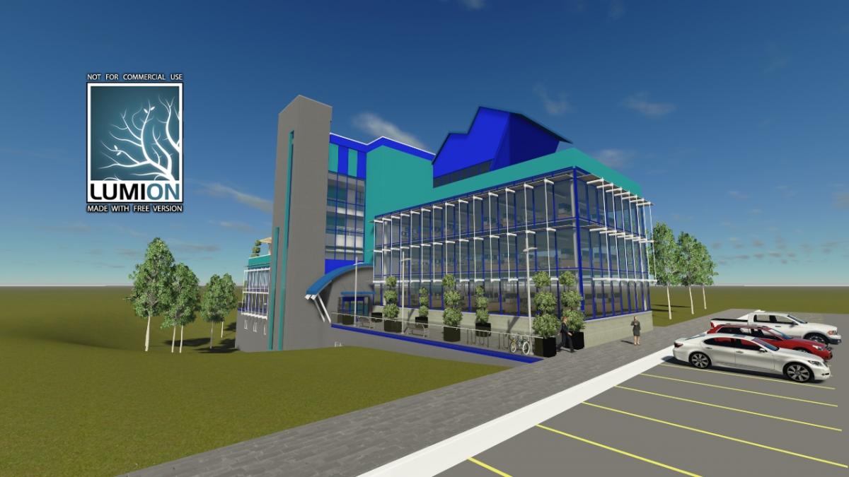 office building