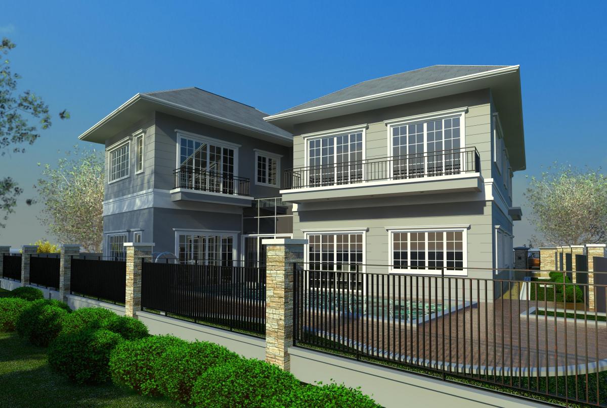 subang jaya bungalow backyard