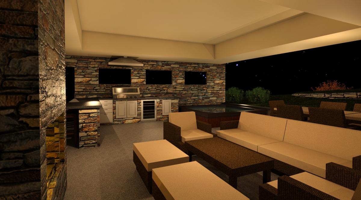 Outdoor Entertaining Space