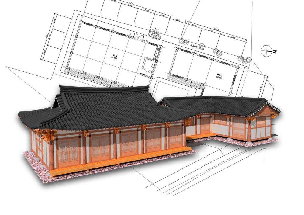Korean-style house