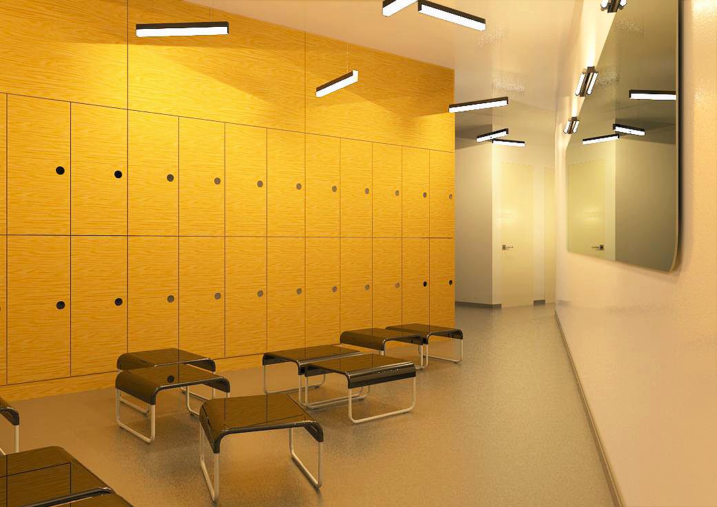 dressing room