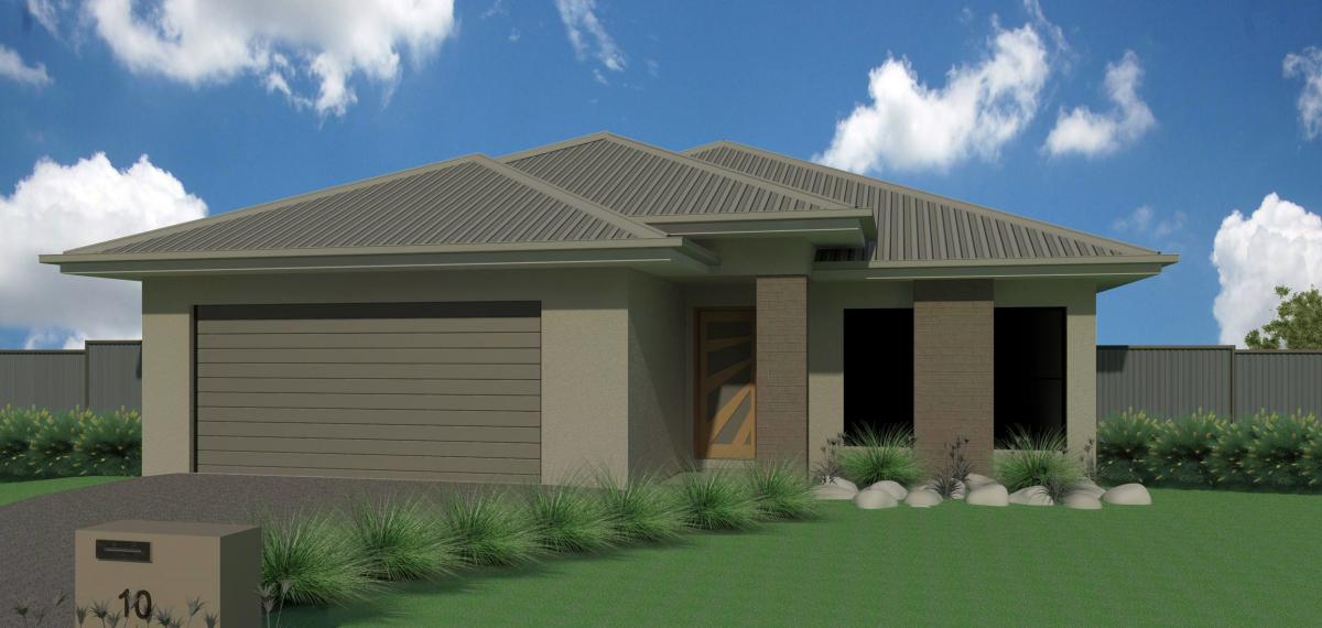 Spec House Facade