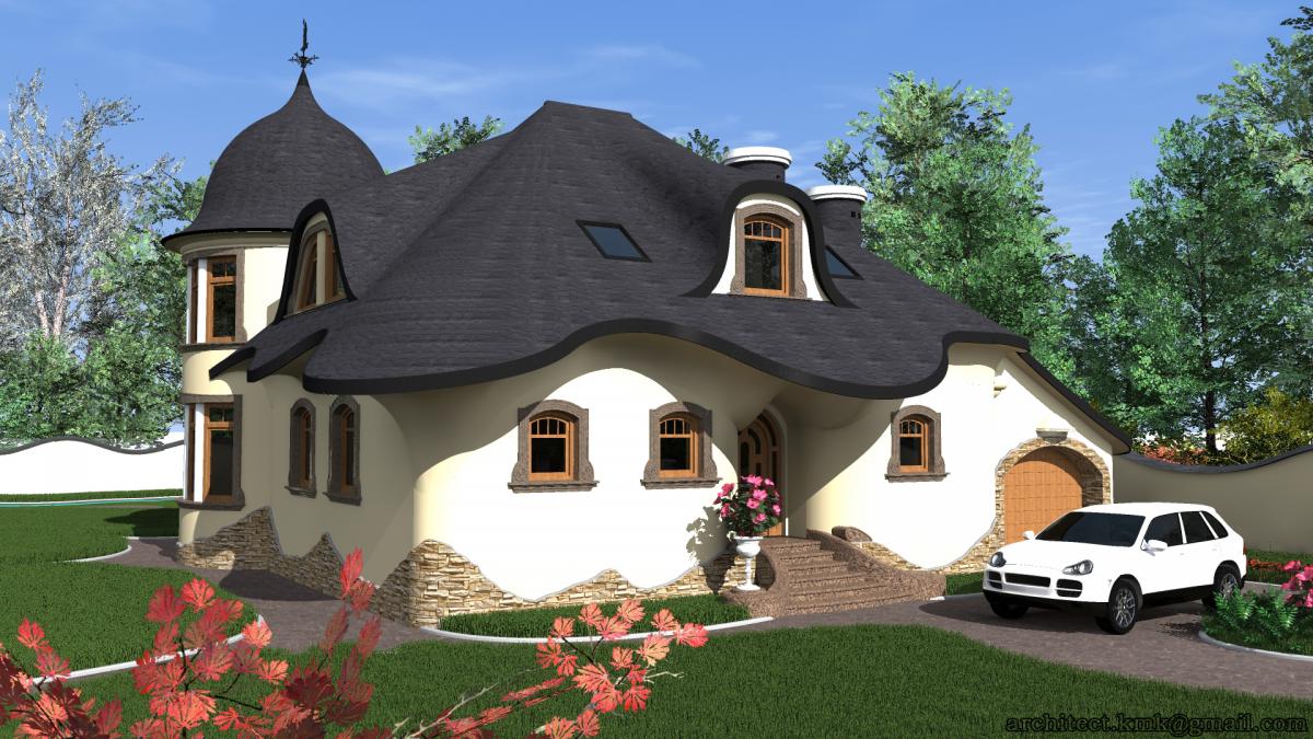 Fairy-tale house