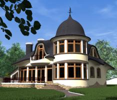Fairy-tale house