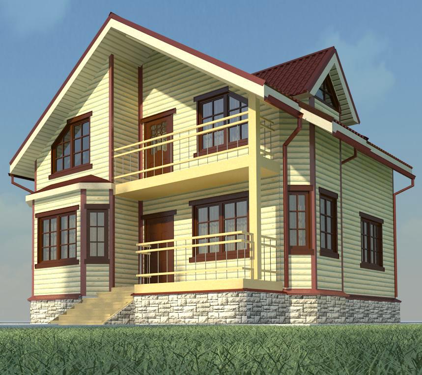 Wooden house