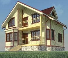 Wooden house