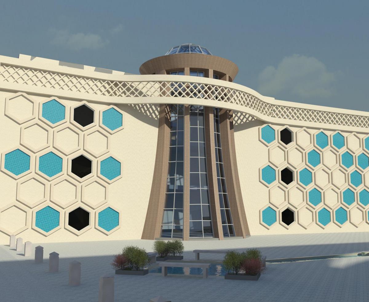 Entrance of Building