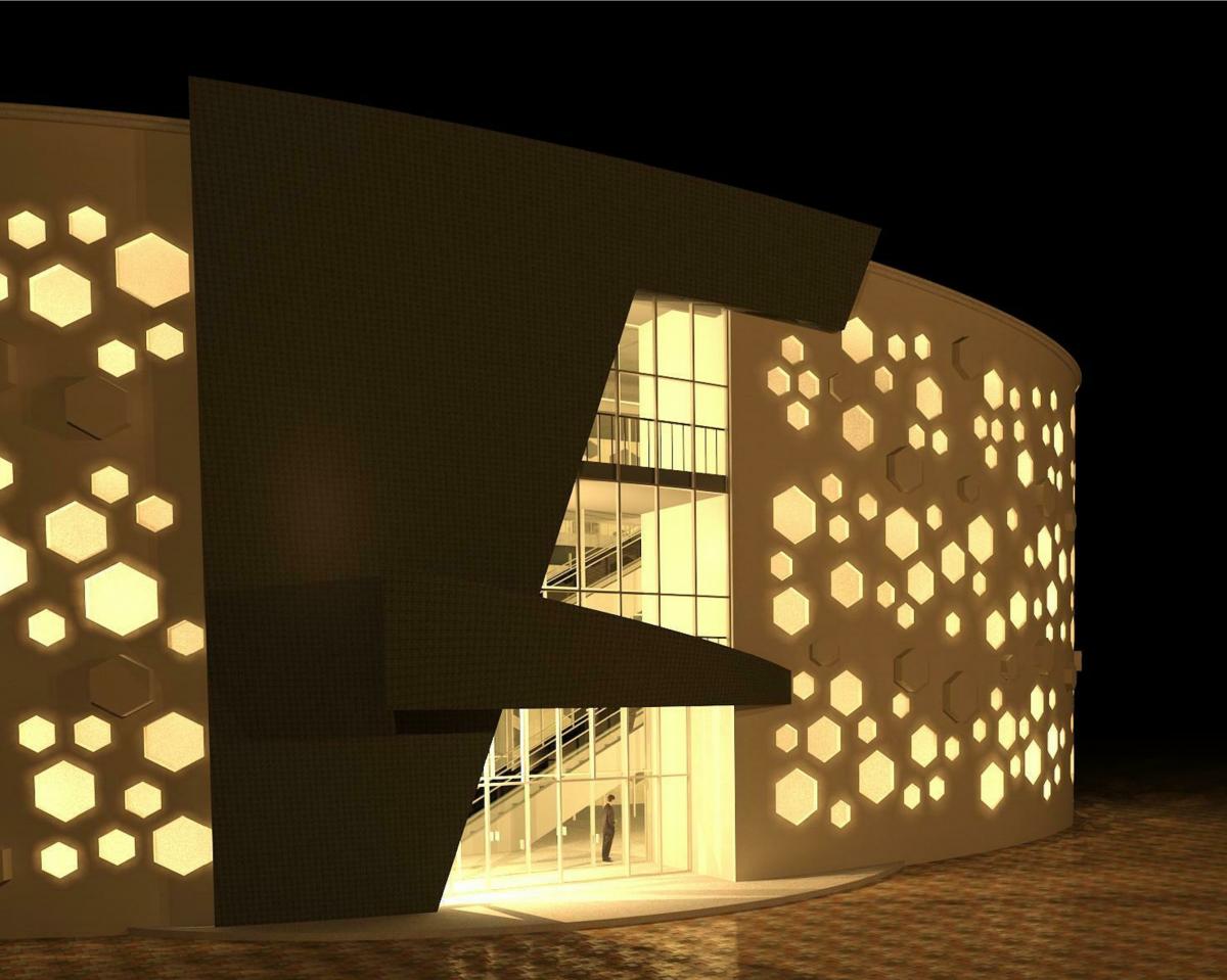 nigth view Of Building