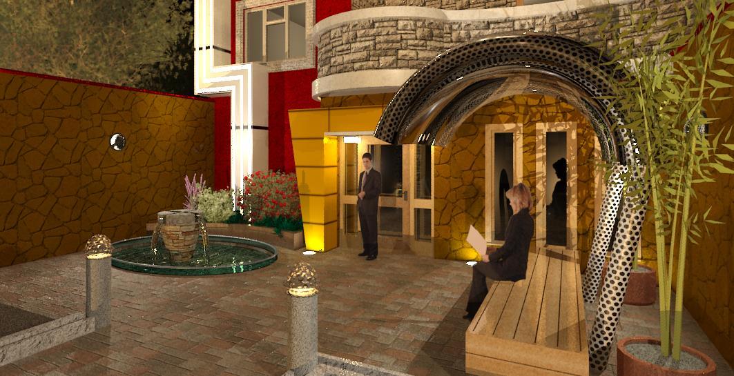 entrance