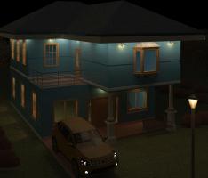 night blue