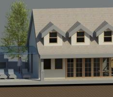 Pool house
