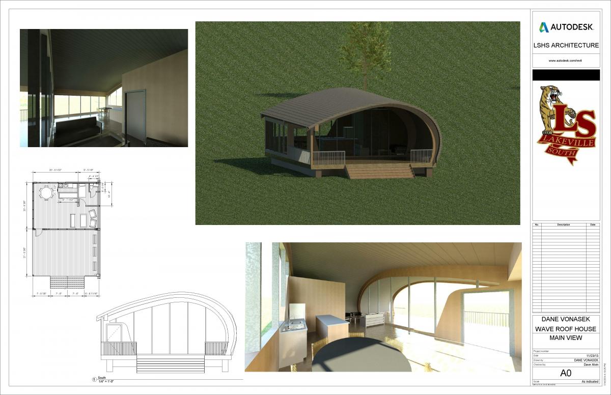 Wave Roof Hut
