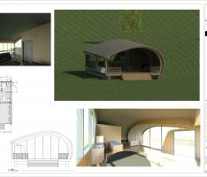 Wave Roof Hut