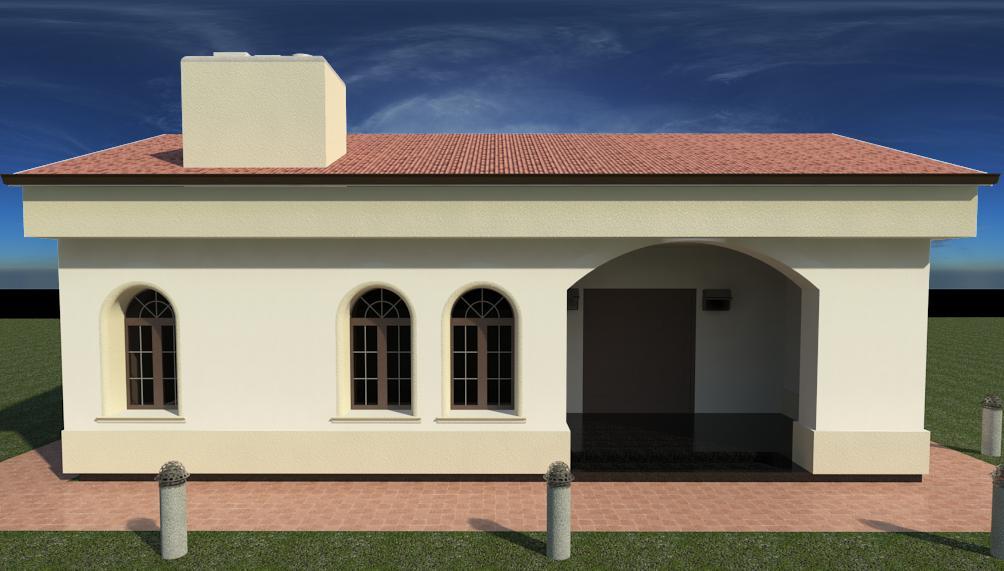 Change facade to front exterior