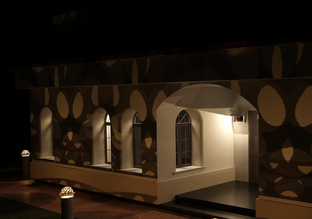 Change facade to front exterior