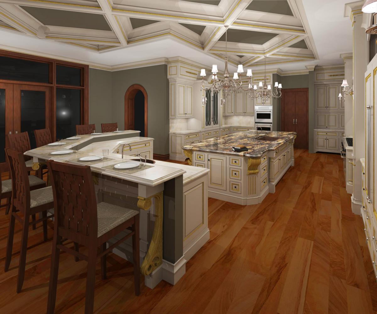 Revised Custom Kitchen