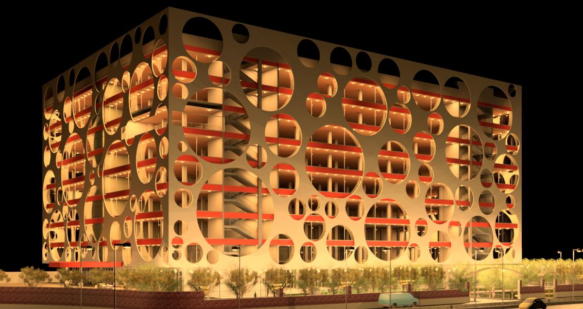 office building