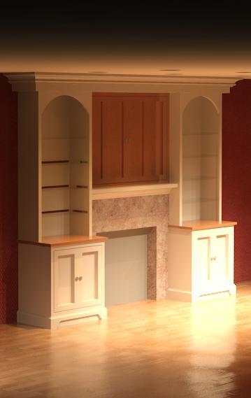 Fireplace detail