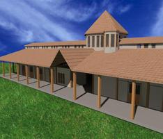 Horse barn