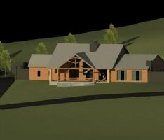 Front Of Wooden House