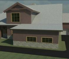 Back of Wooden House