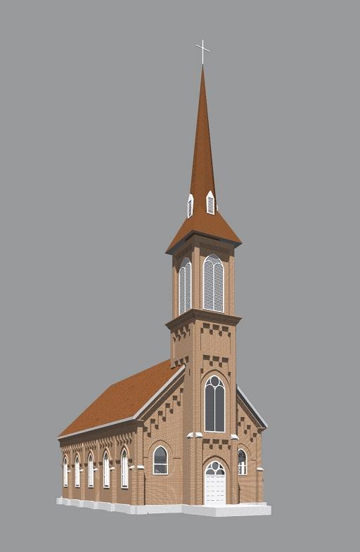 Existing Catholic Church-Atkins, Arkansas